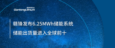 ESIE2025圓滿收官！贛鋒全新6.25MWh儲能系統(tǒng)成焦點，儲能出貨量進入全球前十